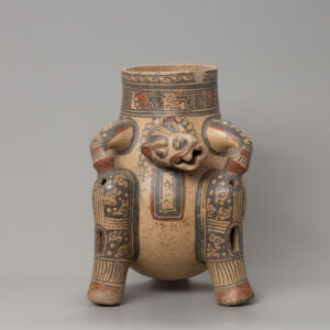 Guanacaste-Nicoya Polychrome Jaguar Urn