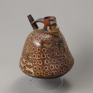 Nazca Polychrome Terracotta Figural Vessel