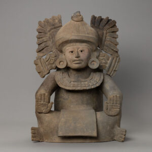 Zapotec Ceramic Figural Urn