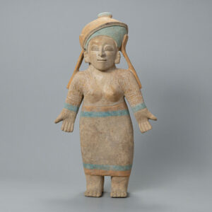 Jama-Coaque Pottery Figure