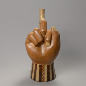 Moche Ceramic Stirrup Vessel