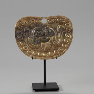 Vicús Gold Owl Nose Ornament