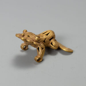 Coclé Gold Frog Pendant