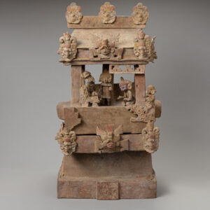 Architectural Ceramic Model (Two-Story Structure)