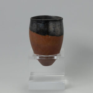 Egyptian Black-Topped Pottery Jar