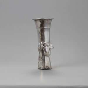 Chimú Silver Beaker