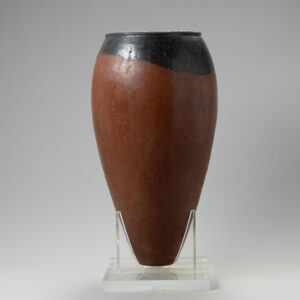 Egyptian Black-Topped Pottery Jar