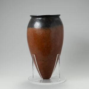 Egyptian Black-Topped Pottery Jar