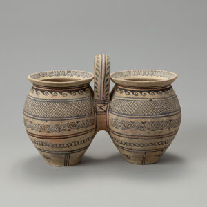 Daunian Double Situla or Kalathos