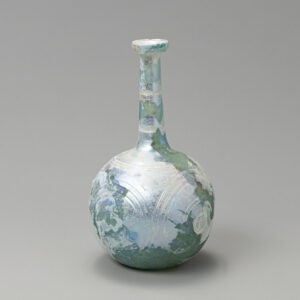 Greco-Roman Long Necked Glass Flask