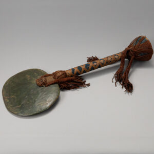 Ceremonial Hafted Stone Adze