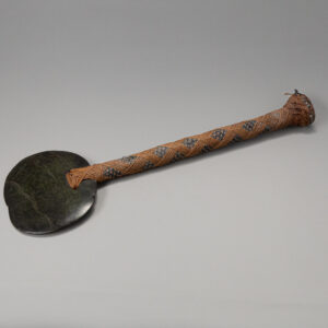 Ceremonial Hafted Stone Adze