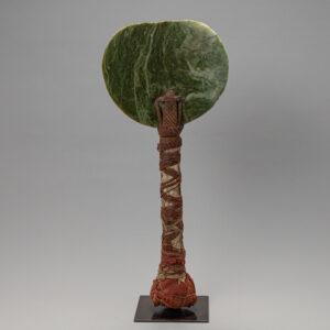 Ceremonial Hafted Stone Adze