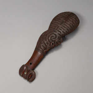 Maori Carved Wooden Club
