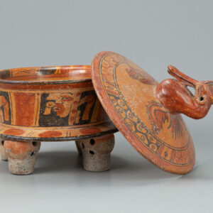 Maya Lidded Basal Flange Vessel
