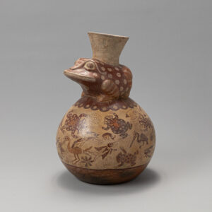 Moche Bichrome Ceremonial Jar